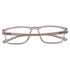 Vogily Eyewear - Zero Power Blue Cut Computer Glasses | Anti Glare, Lightweight & Blocks Harmful Rays | UV Protection Specs | Men & Women | Medium | Rectangular, Cinereous - TR 1350