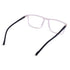Vogily Eyewear - Zero Power Blue Cut Computer Glasses | Anti Glare, Lightweight & Blocks Harmful Rays | UV Protection Specs | Men & Women | Medium | Rectangular, White & Black - TR 1350
