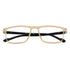 Vogily Eyewear - Zero Power Blue Cut Computer Glasses | Anti Glare, Lightweight & Blocks Harmful Rays | UV Protection Specs | Men & Women | Medium | Rectangular, Yellow & Black - TR 1650
