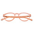 Vogily Eyewear - Zero Power Blue Cut Computer Glasses | Anti Glare, Lightweight & Blocks Harmful Rays | UV Protection Specs | Men & Women | Medium | Round, Persian Orange - TR 0146