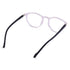Vogily Eyewear - Zero Power Blue Cut Computer Glasses | Anti Glare, Lightweight & Blocks Harmful Rays | UV Protection Specs | Men & Women | Medium | Round, Black & White - TR 0146