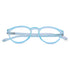Vogily Eyewear - Zero Power Blue Cut Computer Glasses | Anti Glare, Lightweight & Blocks Harmful Rays | UV Protection Specs | Men & Women | Medium | Round, Bluish Cyan - TR 0146