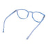 Vogily Eyewear - Zero Power Blue Cut Computer Glasses | Anti Glare, Lightweight & Blocks Harmful Rays | UV Protection Specs | Men & Women | Medium | Round, Havelock Blue - TR 0146