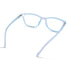 Vogily Eyewear - Zero Power Blue Cut Computer Glasses | Anti Glare, Lightweight & Blocks Harmful Rays | UV Protection Specs | Men & Women | Medium | Bluish Cyan - TR 0446