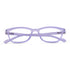 Vogily Eyewear - Zero Power Blue Cut Computer Glasses | Anti Glare, Lightweight & Blocks Harmful Rays | UV Protection Specs | Men & Women | Medium | Cold Purple - TR 0446