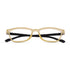 Vogily Eyewear - Zero Power Blue Cut Computer Glasses | Anti Glare, Lightweight & Blocks Harmful Rays | UV Protection Specs | Men & Women | Medium | Round, Yellow & Black - TR 0446
