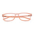 Vogily Eyewear - Zero Power Blue Cut Computer Glasses | Anti Glare, Lightweight & Blocks Harmful Rays | UV Protection Specs | Men & Women | Medium | Rectangular, Persian Orange - TR 1650