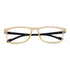 Vogily Eyewear - Zero Power Blue Cut Computer Glasses | Anti Glare, Lightweight & Blocks Harmful Rays | UV Protection Specs | Men & Women | Medium | Rectangular, Yellow & Black - TR 1350