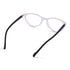 Vogily Eyewear - Zero Power Blue Cut Computer Glasses | Anti Glare, Lightweight & Blocks Harmful Rays | UV Protection Specs | Men & Women | Medium | Oval, White & Black - TR 0646