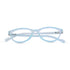 Vogily Eyewear - Zero Power Blue Cut Computer Glasses | Anti Glare, Lightweight & Blocks Harmful Rays | UV Protection Specs | Men & Women | Medium | Oval, Bluish Cyan - TR 0646