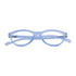 Vogily Eyewear - Zero Power Blue Cut Computer Glasses | Anti Glare, Lightweight & Blocks Harmful Rays | UV Protection Specs | Men & Women | Medium | Moonstone Blue - TR 0446
