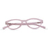 Vogily Eyewear - Zero Power Blue Cut Computer Glasses | Anti Glare, Lightweight & Blocks Harmful Rays | UV Protection Specs | Men & Women | Medium | Oval, Rosy Brown - TR 0646