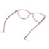 Vogily Eyewear - Zero Power Blue Cut Computer Glasses | Anti Glare, Lightweight & Blocks Harmful Rays | UV Protection Specs | Men & Women | Medium | Oval, Rosy Brown - TR 0646