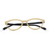 Vogily Eyewear - Zero Power Blue Cut Computer Glasses | Anti Glare, Lightweight & Blocks Harmful Rays | UV Protection Specs | Men & Women | Medium | Oval, Yellow & Black - TR 0646