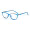 Vogily Eyewear - Zero Power Blue Cut Computer Glasses | Anti Glare, Lightweight & Blocks Harmful Rays | UV Protection Specs | Men & Women | Medium | Blue - TR 0446