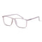 Vogily Eyewear - Zero Power Blue Cut Computer Glasses | Anti Glare, Lightweight & Blocks Harmful Rays | UV Protection Specs | Men & Women | Medium | Rectangular, Cinereous - TR 1650
