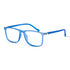 Vogily Eyewear - Zero Power Blue Cut Computer Glasses | Anti Glare, Lightweight & Blocks Harmful Rays | UV Protection Specs | Men & Women | Medium | Rectangular, Blue - TR 1650