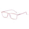 Vogily Eyewear - Zero Power Blue Cut Computer Glasses | Anti Glare, Lightweight & Blocks Harmful Rays | UV Protection Specs | Men & Women | Medium | Rectangular, Rosy Brown - TR 1048