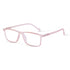 Vogily Eyewear - Zero Power Blue Cut Computer Glasses | Anti Glare, Lightweight & Blocks Harmful Rays | UV Protection Specs | Men & Women | Medium | Rectangular, Rosy Brown - TR 1048
