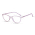 Vogily Eyewear - Zero Power Blue Cut Computer Glasses | Anti Glare, Lightweight & Blocks Harmful Rays | UV Protection Specs | Men & Women | Medium | Oval, Rosy Brown - TR 0646