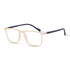 Vogily Eyewear - Zero Power Blue Cut Computer Glasses | Anti Glare, Lightweight & Blocks Harmful Rays | UV Protection Specs | Men & Women | Medium | Rectangular, Yellow & Black - TR 1350