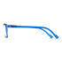 Vogily Eyewear - Zero Power Blue Cut Computer Glasses | Anti Glare, Lightweight & Blocks Harmful Rays | UV Protection Specs | Men & Women | Medium | Rectangular, Blue - TR 1048