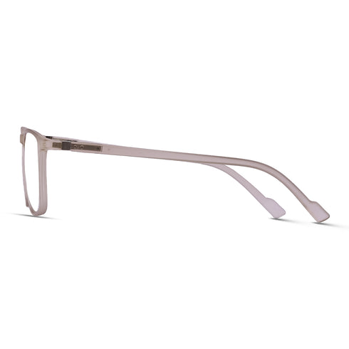 Vogily Eyewear - Zero Power Blue Cut Computer Glasses | Anti Glare, Lightweight & Blocks Harmful Rays | UV Protection Specs | Men & Women | Medium | Rectangular, Cinereous - TR 1350