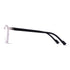 Vogily Eyewear - Zero Power Blue Cut Computer Glasses | Anti Glare, Lightweight & Blocks Harmful Rays | UV Protection Specs | Men & Women | Medium | Round, Black & White - TR 0146