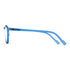 Vogily Eyewear - Zero Power Blue Cut Computer Glasses | Anti Glare, Lightweight & Blocks Harmful Rays | UV Protection Specs | Men & Women | Medium | Round, Blue - TR 0146