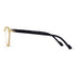 Vogily Eyewear - Zero Power Blue Cut Computer Glasses | Anti Glare, Lightweight & Blocks Harmful Rays | UV Protection Specs | Men & Women | Medium | Round, Cream & Black - TR 0146