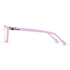 Vogily Eyewear - Zero Power Blue Cut Computer Glasses | Anti Glare, Lightweight & Blocks Harmful Rays | UV Protection Specs | Men & Women | Medium | Light Pink - TR 0446