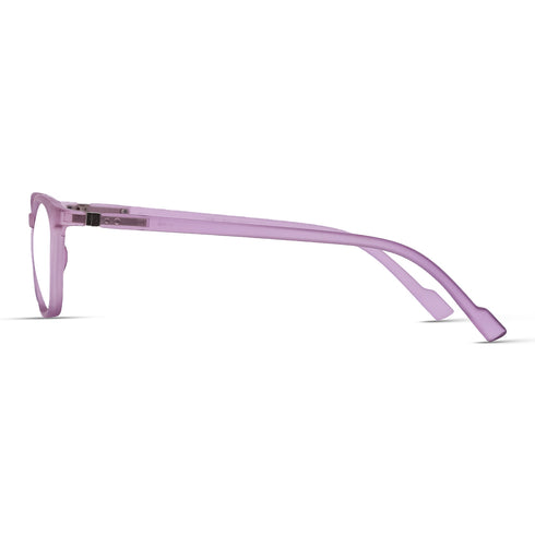 Vogily Eyewear - Zero Power Blue Cut Computer Glasses | Anti Glare, Lightweight & Blocks Harmful Rays | UV Protection Specs | Men & Women | Medium | Purple - TR 0446