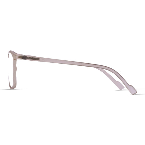 Vogily Eyewear - Zero Power Blue Cut Computer Glasses | Anti Glare, Lightweight & Blocks Harmful Rays | UV Protection Specs | Men & Women | Medium | Rectangular, Cinereous - TR 1650