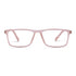 Vogily Eyewear - Zero Power Blue Cut Computer Glasses | Anti Glare, Lightweight & Blocks Harmful Rays | UV Protection Specs | Men & Women | Medium | Rectangular, Rosy Brown - TR 1048