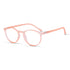 Vogily Eyewear - Zero Power Blue Cut Computer Glasses | Anti Glare, Lightweight & Blocks Harmful Rays | UV Protection Specs | Men & Women | Medium | Round, Persian Orange - TR 0146