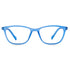 Vogily Eyewear - Zero Power Blue Cut Computer Glasses | Anti Glare, Lightweight & Blocks Harmful Rays | UV Protection Specs | Men & Women | Medium | Blue - TR 0446