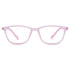Vogily Eyewear - Zero Power Blue Cut Computer Glasses | Anti Glare, Lightweight & Blocks Harmful Rays | UV Protection Specs | Men & Women | Medium | Light Pink - TR 0446