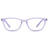 Vogily Eyewear - Zero Power Blue Cut Computer Glasses | Anti Glare, Lightweight & Blocks Harmful Rays | UV Protection Specs | Men & Women | Medium | Cold Purple - TR 0446
