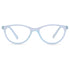 Vogily Eyewear - Zero Power Blue Cut Computer Glasses | Anti Glare, Lightweight & Blocks Harmful Rays | UV Protection Specs | Men & Women | Medium | Oval, Bluish Cyan - TR 0646