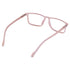 Vogily Eyewear - Zero Power Blue Cut Computer Glasses | Anti Glare, Lightweight & Blocks Harmful Rays | UV Protection Specs | Men & Women | Medium | Rectangular, Rosy Brown - TR 1048