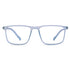 Vogily Eyewear - Zero Power Blue Cut Computer Glasses | Anti Glare, Lightweight & Blocks Harmful Rays | UV Protection Specs | Men & Women | Medium | Rectangular, Light Blue - TR 1350